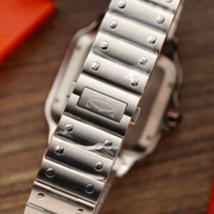 Cartier Santos Large Model Green Dial Best Replica BVF 39.8mm
