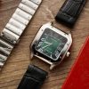 Cartier Santos Large Model Green Dial Best Replica BVF 39.8mm