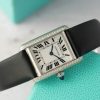 Cartier Tank Must W4TA0031 Ladies Small Model Diamond Bezel Replica 29.5 mm x 22 mm