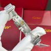 Cartier Tank Francaise WSTA0065 Small Model Ladies Silver Sunray Dial Replica 25.7 x 21.2mm