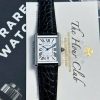 Cartier Tank Solo Extra Large White Dial Leather Strap Best Replica AF 31mm x 41mm