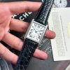 Cartier Tank Solo Extra Large White Dial Leather Strap Best Replica AF 31mm x 41mm