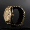 Rolex Day-Date 218238 Champagne Ruby Dial Yellow Gold 41MM Mens Replica Watch