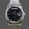 Rolex Day Date 118206 Black Diamond Dial 36mm Unisex Replica Watch