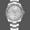 Rolex Oyster Perpetual Air-King 114234 Silver Dial 34mm Unisex Replica Watch