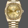 Rolex Day-Date 218238 Champagne Dial Yellow Gold 41MM Mens Replica Watch