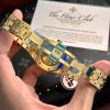 Audemars Piguet Royal Oak 15450BA Yellow Gold White Dial Replica IP Factory 37mm