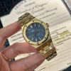 Audemars Piguet Royal Oak 15450BA Yellow Gold Blue Dial Replica IP Factory 37mm