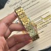 Audemars Piguet Royal Oak 15450BA Yellow Gold Blue Dial Replica IP Factory 37mm