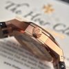 Audemars Piguet Royal Oak 15450OR Rose Gold Black Dial Leather IP Factory 37mm