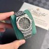 Audemars Piguet Royal Oak 15450ST Grey Dial Steel Bracelet Best Replica APS Factory 37m
