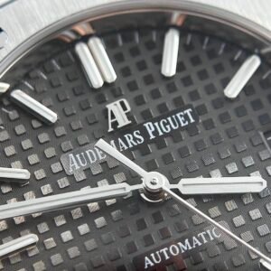 Audemars Piguet Royal Oak 15450ST Grey Dial Steel Bracelet Best Replica APS Factory 37m