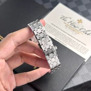 Audemars Piguet Royal Oak 15450ST Grey Dial Steel Bracelet Best Replica APS Factory 37m