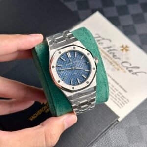 Audemars Piguet Royal Oak 15450ST Blue Dial Steel Bracelet Top Quality Replica APS Factory 37mm