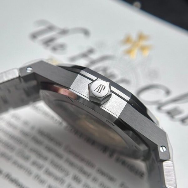 Audemars Piguet Royal Oak 15450ST Blue Dial Steel Bracelet Top Quality Replica APS Factory 37mm