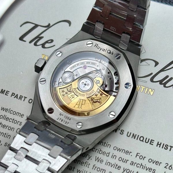 Audemars Piguet Royal Oak 15450ST Blue Dial Steel Bracelet Top Quality Replica APS Factory 37mm