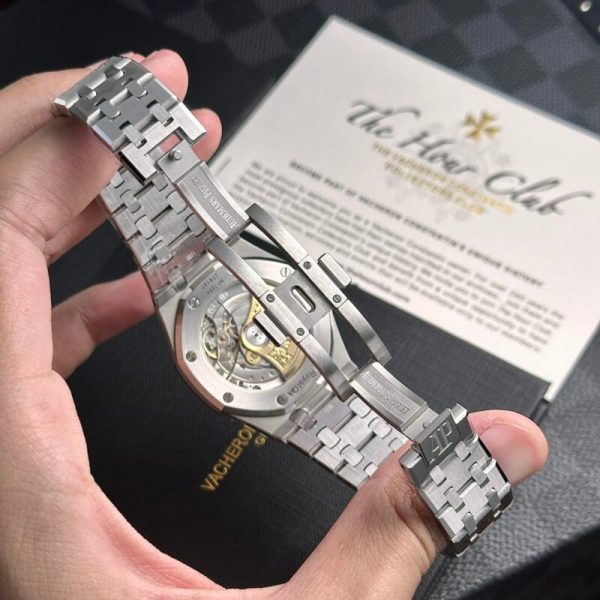 Audemars Piguet Royal Oak 15450ST Blue Dial Steel Bracelet Top Quality Replica APS Factory 37mm