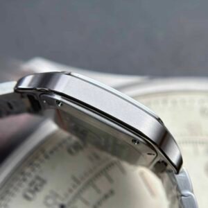 Cartier Santos WSSA0029 White Dial Medium Model Best Replica BVF 35.1mm