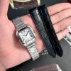 Cartier Santos WSSA0029 White Dial Medium Model Best Replica BVF 35.1mm