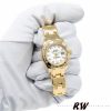 Rolex Pearlmaster 80318 Yellow Gold White Dial 29MM Lady Replica Watch