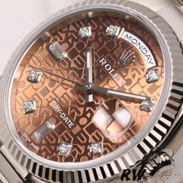 Rolex Day-Date 118239 Jubilee Chocolate Brown Dial 36mm Unisex Replica Watch
(5.0)