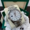 Rolex Day-Date 228239 Meteorite Grey Dial Fluted Bezel 40mm Mens Replica Watch