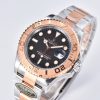 Rolex Yacht Master 126621 EverRose Gold Black Dial 40MM Mens Replica Watch