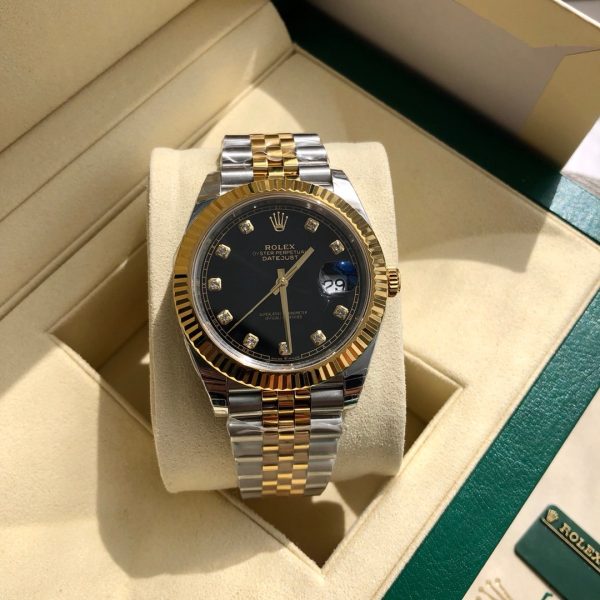Rolex Datejust 126233 Black Diamond Dial 36MM Unisex Replica Watch