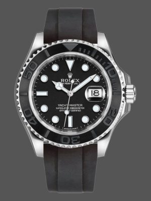 Rolex Yacht Master 226659 White Gold Black Dial 42mm Mens Replica Watch