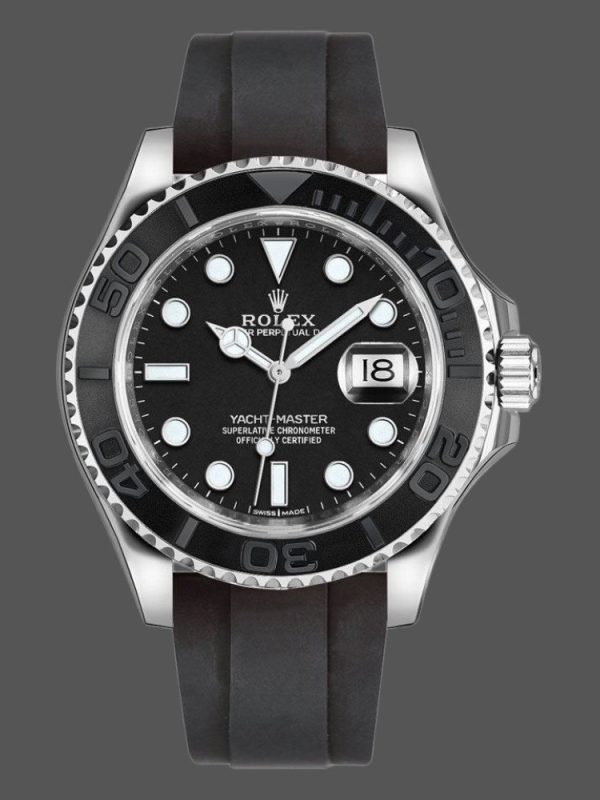 Rolex Yacht Master 226659 White Gold Black Dial 42mm Mens Replica Watch