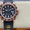 Rolex Yacht Master 116695 Black Rubber Strap Black Dial 40MM Mens Replica Watch