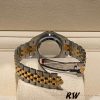 Rolex Datejust 279173 Silver Roman Numeral Dial Fluted Bezel 28mm Lady Replica Watch