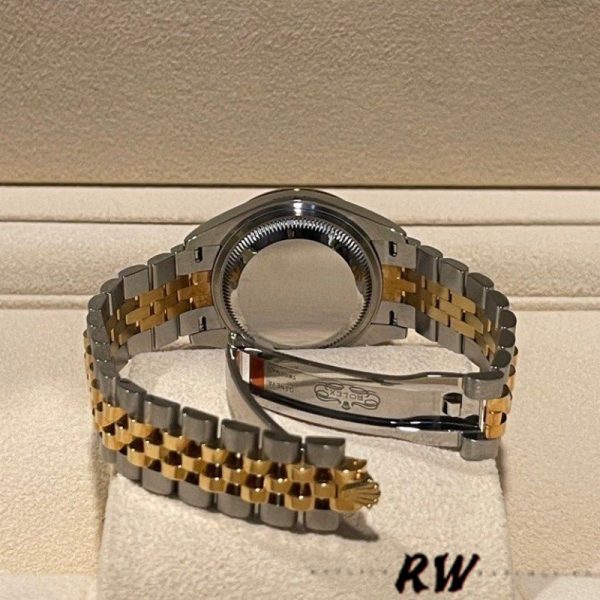 Rolex Datejust 279173 Silver Roman Numeral Dial Fluted Bezel 28mm Lady Replica Watch