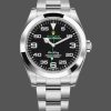Rolex Air-King Stainless Steel Black Arabic Dial 116900 40mm Mens Replica Watch