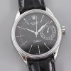 Rolex Cellini Date 50519 Black Leather Black Dial 39mm Mens Replica Watch