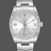 Rolex Oyster Perpetual air-king 114210 Silver Dial 34mm Unisex replica watch