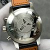 IWC Pilot Chronograph Petit Prince IW377717 Blue Dial Leather Strap Best Replica ZF 43mm