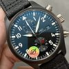 IWC Pilots Chronograph Top Gun IW389001 Black Ceramic Best Replica APSF 44mm