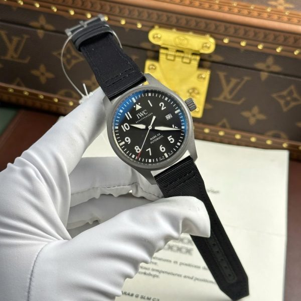 IWC Pilot??s Watch Mark XX Patrouille Suisse IW328209 Titanium Grey Dial Best Replica V7 Factory 41mm