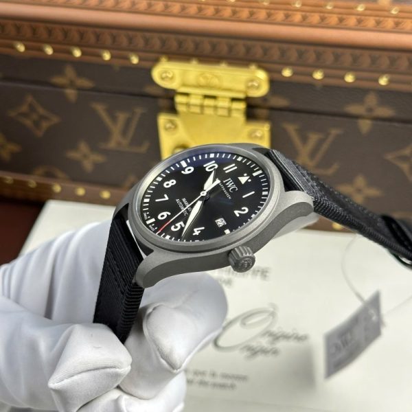 IWC Pilot??s Watch Mark XX Patrouille Suisse IW328209 Titanium Grey Dial Best Replica V7 Factory 41mm