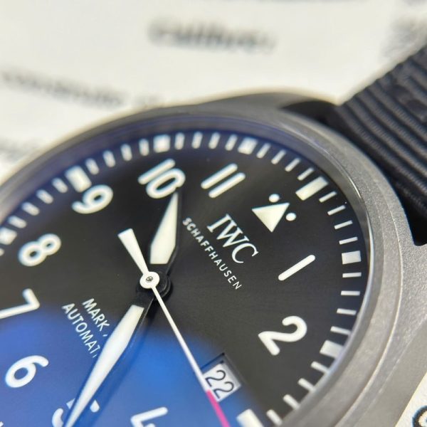 IWC Pilot??s Watch Mark XX Patrouille Suisse IW328209 Titanium Grey Dial Best Replica V7 Factory 41mm