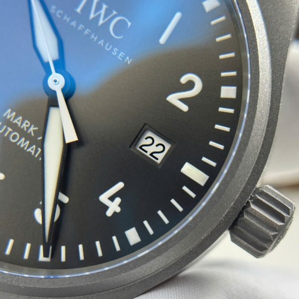 IWC Pilot??s Watch Mark XX Patrouille Suisse IW328209 Titanium Grey Dial Best Replica V7 Factory 41mm