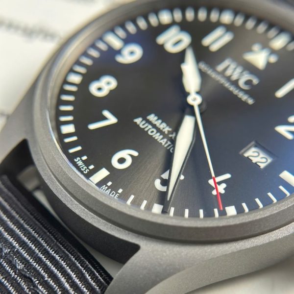 IWC Pilot??s Watch Mark XX Patrouille Suisse IW328209 Titanium Grey Dial Best Replica V7 Factory 41mm