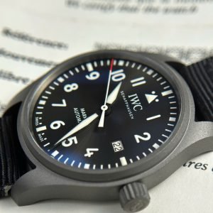 IWC Pilot??s Watch Mark XX Patrouille Suisse IW328209 Titanium Grey Dial Best Replica V7 Factory 41mm