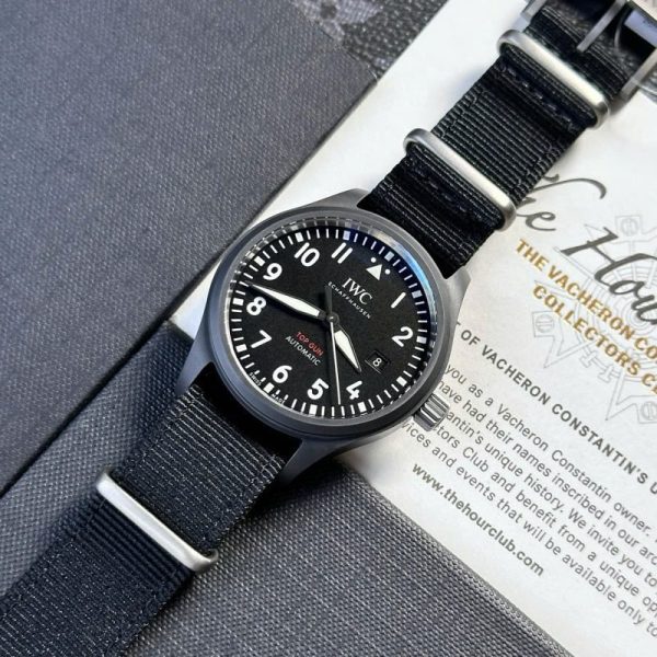 IWC Pilot??s Watch Top Gun IW326901 Black Ceramic Best Replica V7 Factory 41mm