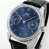 IWC Portugieser IW501704 Automatic Blue Dial Black Leather Strap Best Replica APSF 42mm