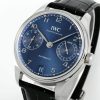 IWC Portugieser IW501704 Automatic Blue Dial Black Leather Strap Best Replica APSF 42mm