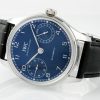 IWC Portugieser IW501704 Automatic Blue Dial Black Leather Strap Best Replica APSF 42mm