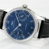 IWC Portugieser IW501704 Automatic Blue Dial Black Leather Strap Best Replica APSF 42mm