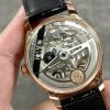 IWC Portugieser IW500713 Rose Gold Blue Dial Leather Strap Best Replica APSF 42mm